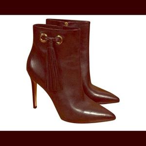 Via Spiga heeled booties with tassel